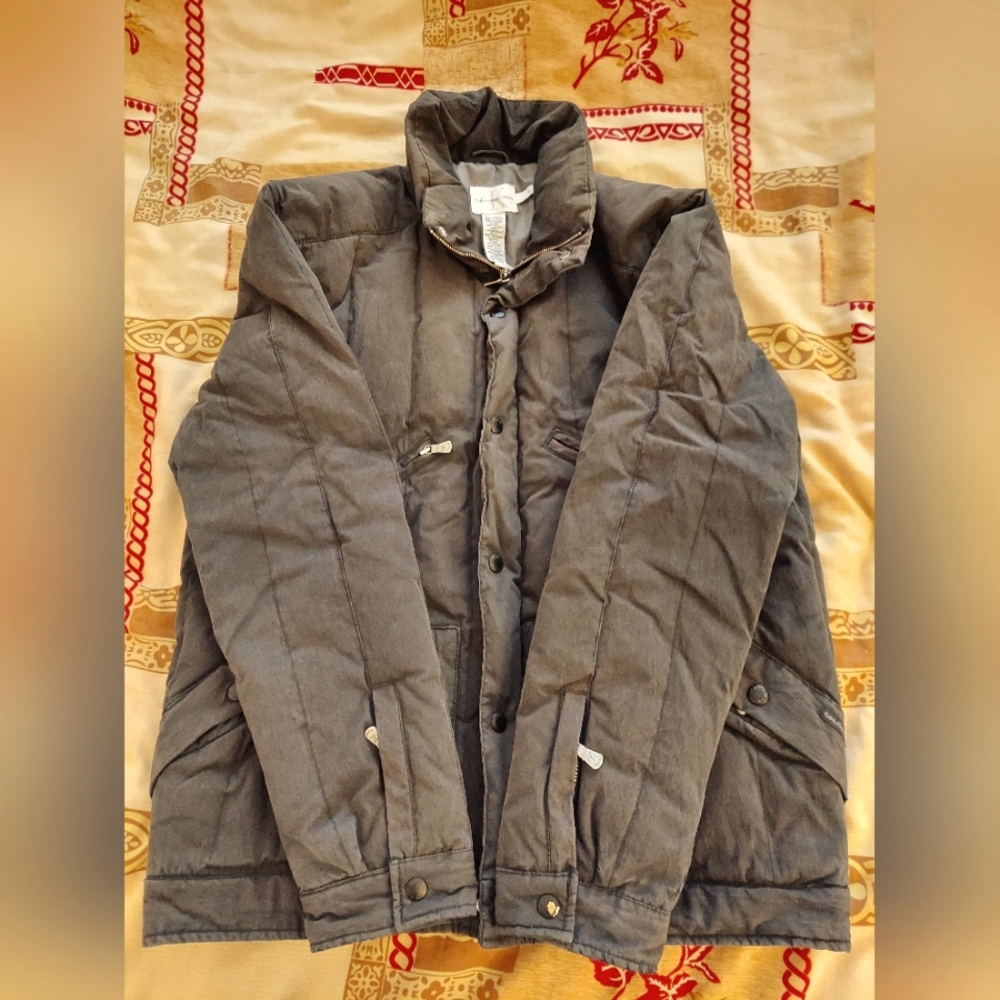 Black Calvin Klein Down Winter Coat